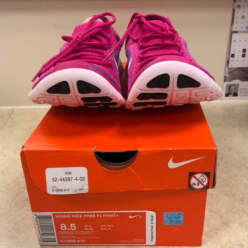 Fireberry 2013 8.5 Wmns Nike free flyknit+